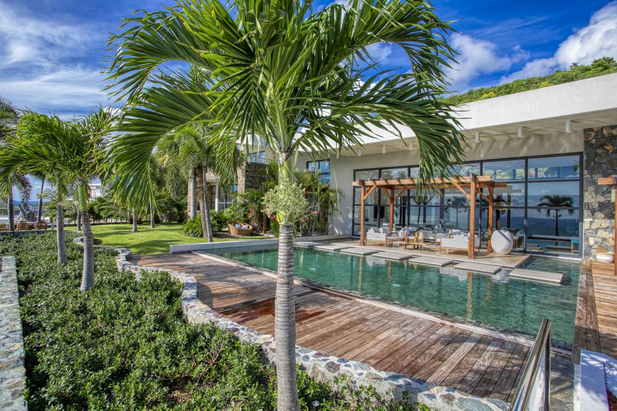 Location villa Saint Martin Indigo Bay - Villa 4 chambres 8 personnes - vue mer - Piscine - Villa de luxe (3)